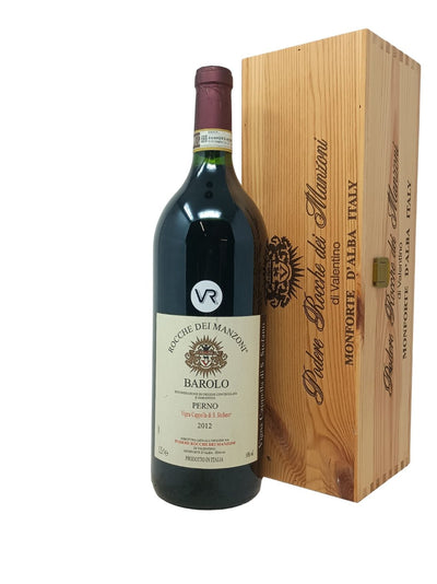 1.5L Barolo Perno "Vigna Cappella di S. Stefano" IOWC - 2012 - Podere Rocche dei Manzoni - Rarest Wines