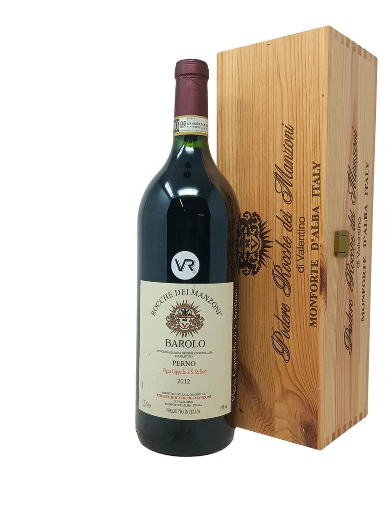 1.5L Barolo Perno "Vigna Cappella di S. Stefano" IOWC - 2012 - Podere Rocche dei Manzoni - Rarest Wines