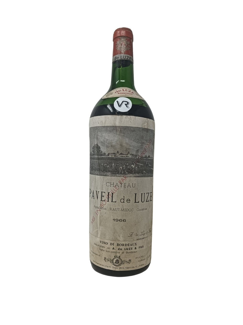 1.5L Chateau Paveil de Luze Haut Medoc - 1966 - A. de Luze & Fils - Rarest Wines