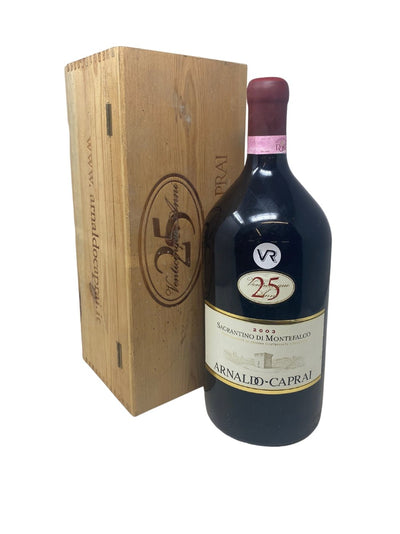 3L Sagrantino di Montefalco "25 Anniversary" IOWC - 2003 - Arnaldo Caprai - Rarest Wines