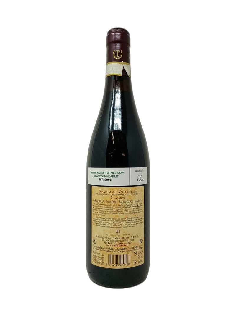 Amarone della Valpolicella - 2015 - Tommasi - Rarest Wines