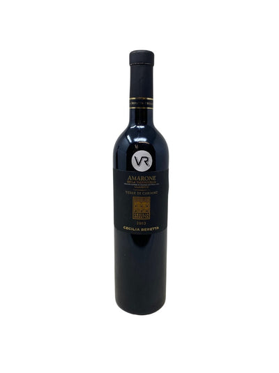 Amarone della Valpolicella "Terre di Cariano" - 2003 - Cecilia Beretta - Rarest Wines