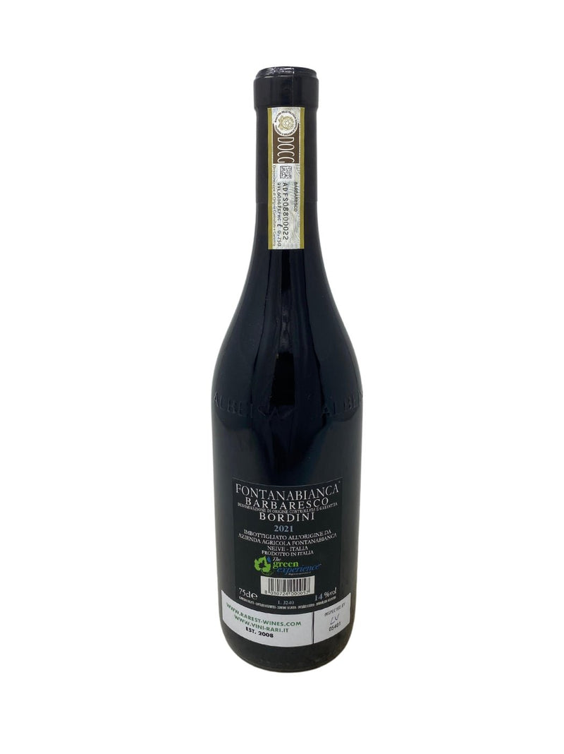 Barbaresco "Bordini" - 2021 - Fontanabianca - Rarest Wines