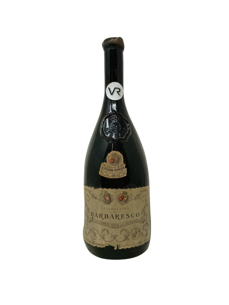 Barbaresco Cremosina Reserve - 1952 - Bersano - Rarest Wines