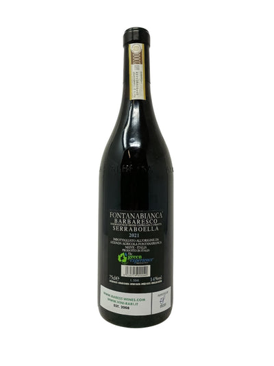 Barbaresco "Serraboella" - 2021 - Fontanabianca - Rarest Wines