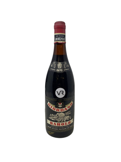 Barolo - 1970 - Giordano - Rarest Wines