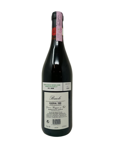 Barolo Riserva IOC - 1999 - Borgogno - Rarest Wines