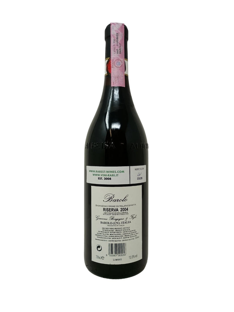 Barolo Riserva IOC - 2004 - Borgogno - Rarest Wines