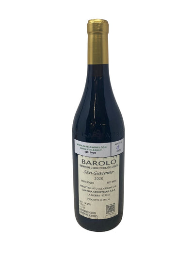 Barolo "San Giacomo" - 2020 - Stroppiana Winery - Rarest Wines