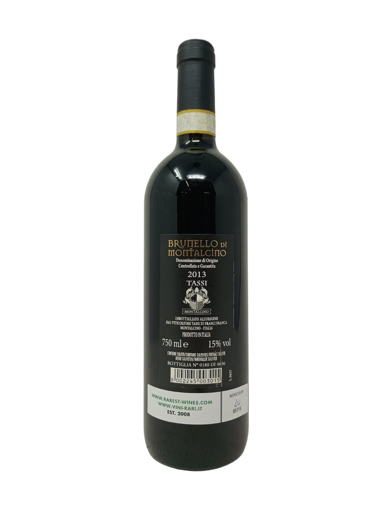 Brunello di Montalcino - 2013 - Tassi - Rarest Wines