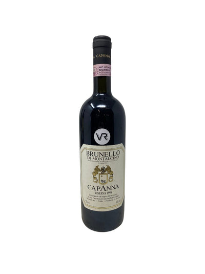 Brunello di Montalcino Riserva - 1998 - Azienda Agricola Capanna - Rarest Wines