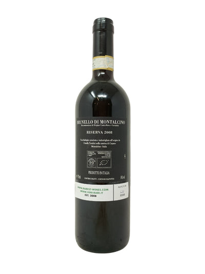 Brunello di Montalcino Riserva - 2008 - Cupano - Rarest Wines