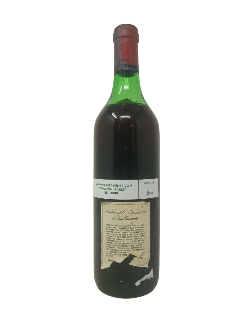 Cabernet Trentino "San Leonardo" - 1982 - Guerrieri Gonzaga - Rarest Wines