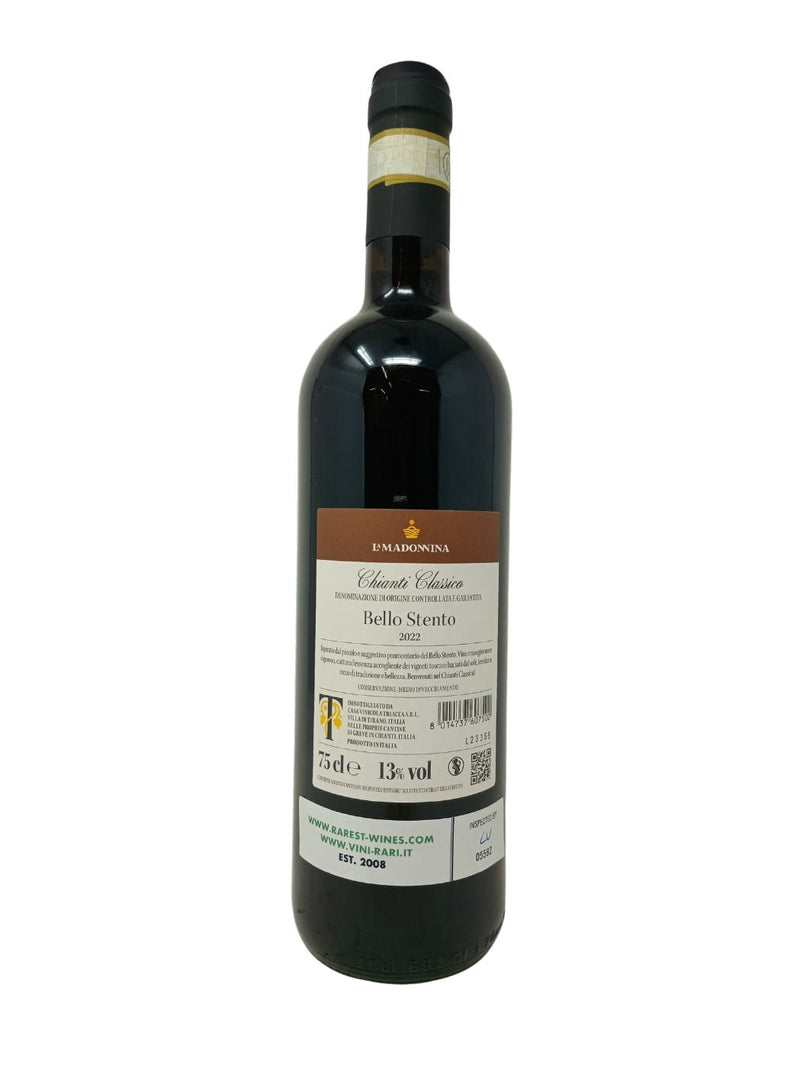 Chianti Classico "Bello Stento" - 2022 - Casa Vinicola Triacca - Rarest Wines