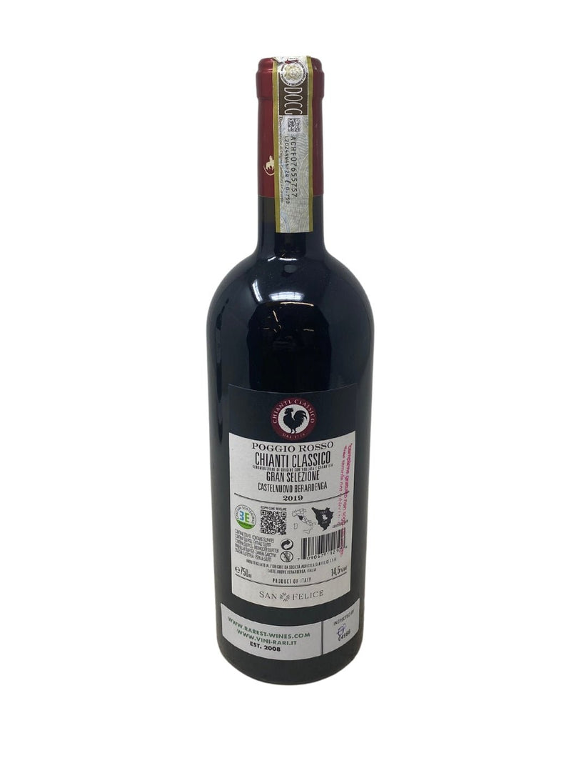 Chianti Classico Gran Selezione "Poggio Rosso" - 2019 - San Felice - Rarest Wines