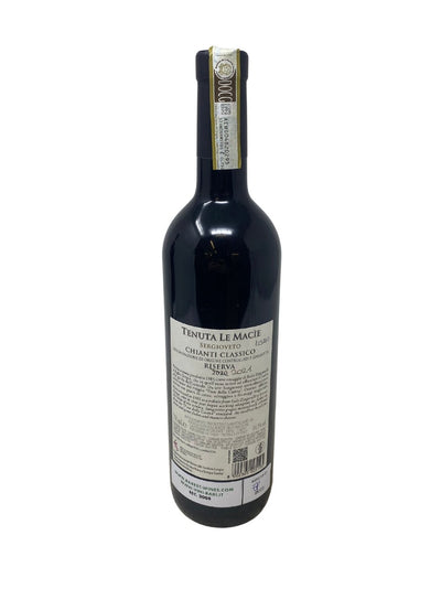 Chianti Classico Riserva "Tenuta Le Macìe Sergioveto" - 2021 - Zingarelli Family - Rarest Wines