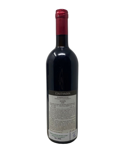 Pinerolose Ramie - 2000 - Coutandin - Rarest Wines