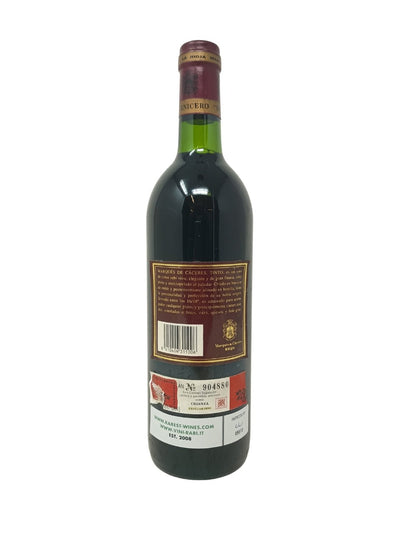 Rioja - 1991 - Marques de Caceres - Rarest Wines