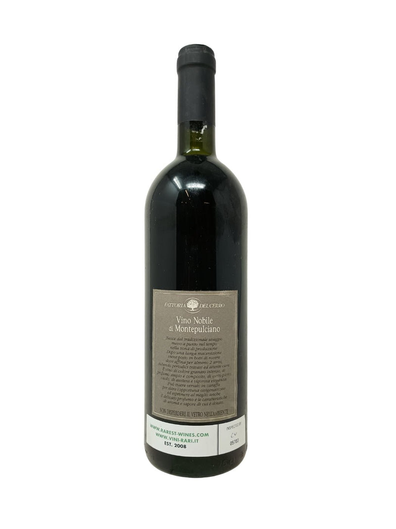 Vino Nobile di Montepulciano - 1996 - Fattoria del Cerro - Rarest Wines