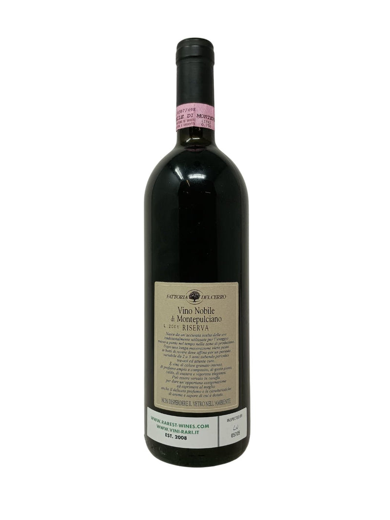 Vino Nobile di Montepulciano Riserva - 1998 - Fattoria del Cerro - Rarest Wines