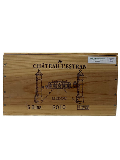 6x Chateau L'Estran - 2010 - Medoc - Rarest Wines