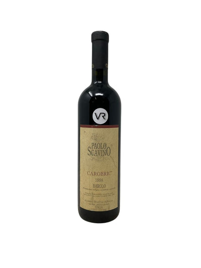 Barolo "Carobric" - 1998 - Paolo Scavino - Rarest Wines