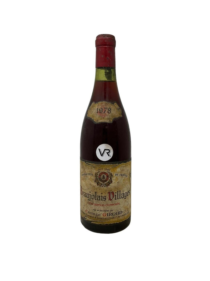 Beaujolais Villages - 1978 - Camille Giroud - Rarest Wines