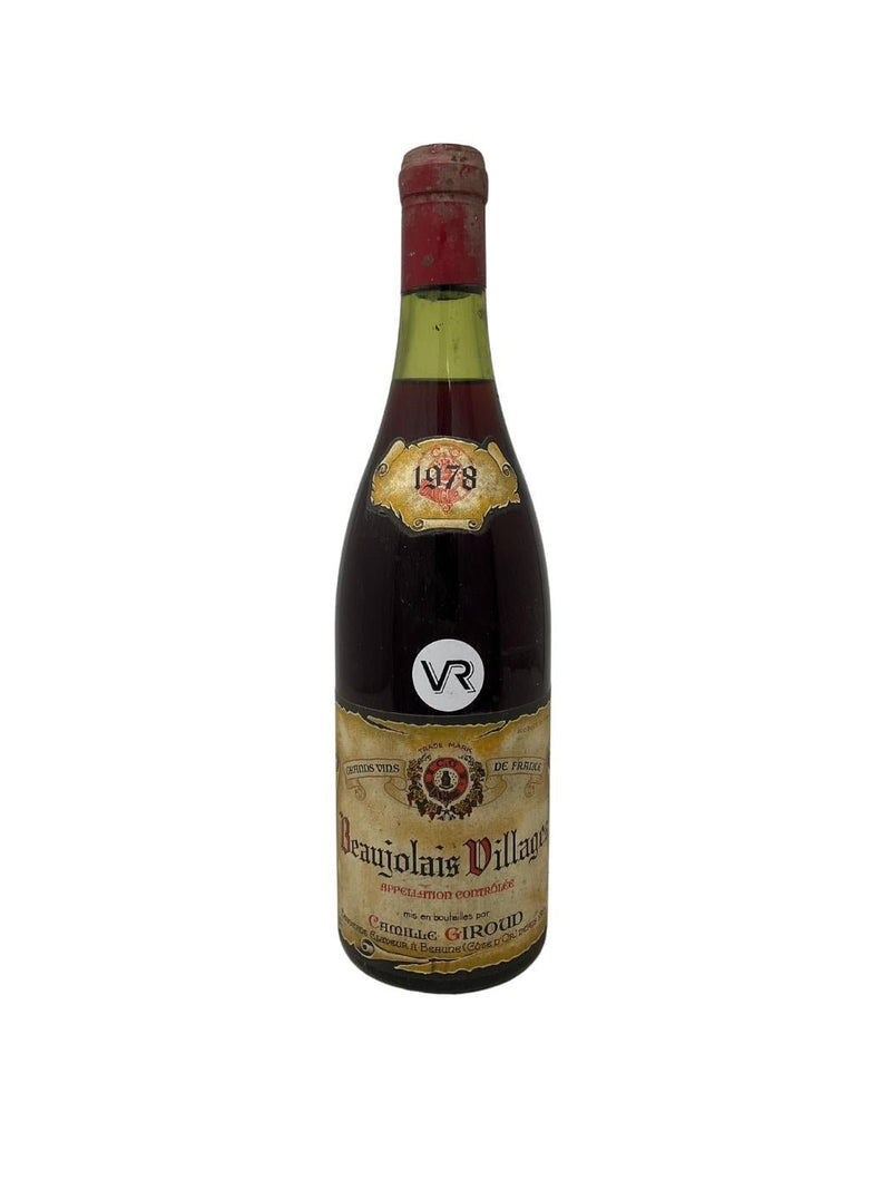 Beaujolais Villages - 1978 - Camille Giroud - Rarest Wines