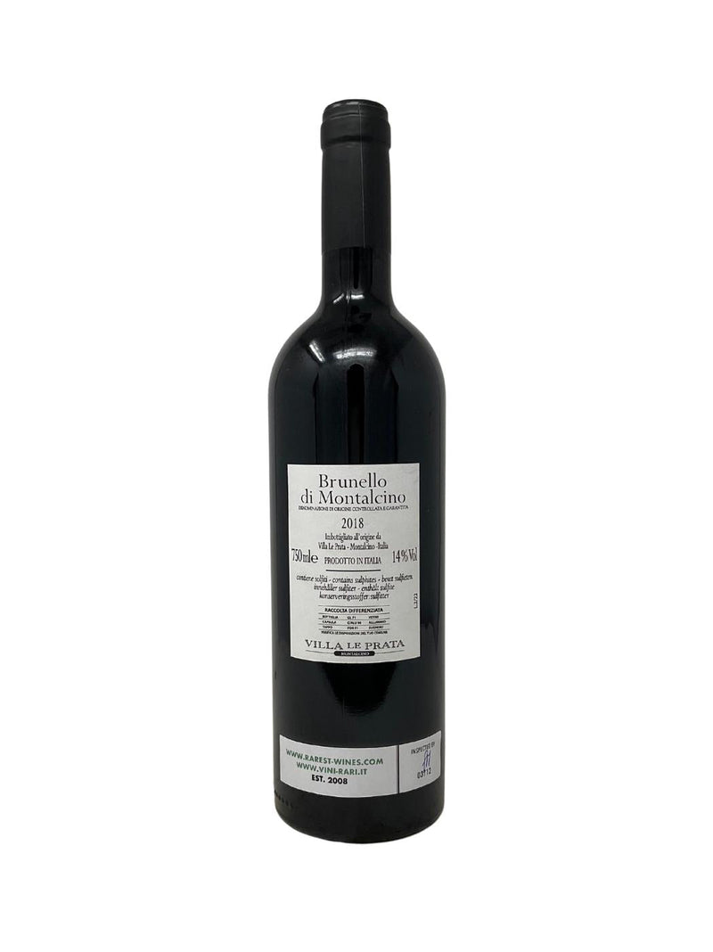 Brunello di Montalcino - 2018 - Villa Le Prata - Rarest Wines