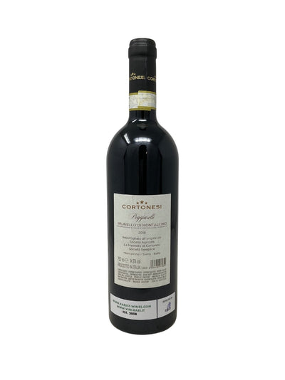 Brunello di Montalcino "Poggiarelli" - 2018 - Cortonesi - Rarest Wines