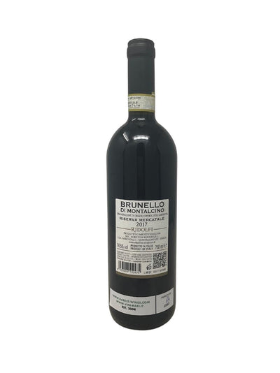 Brunello di Montalcino Riserva "Mercatale" - 2017 - Ridolfi - Rarest Wines