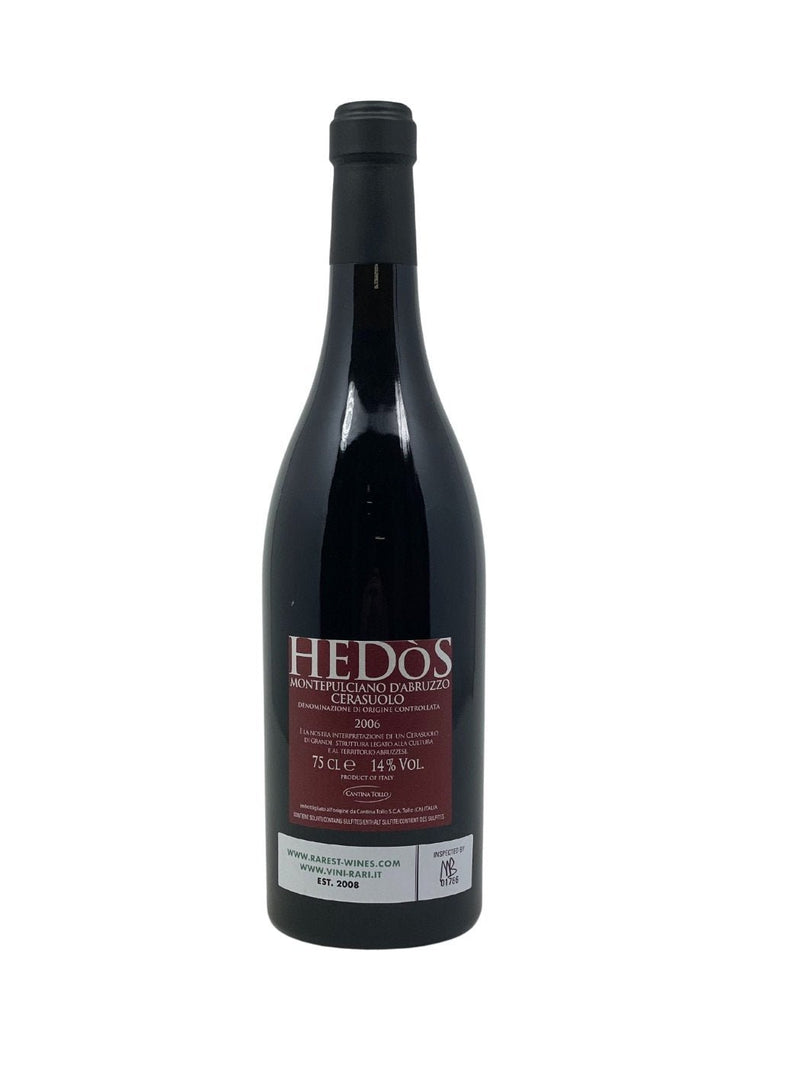 Cerasuolo Montepulciano d'Abruzzo "Hedos" - 2006 - Cantina Tollo - Rarest Wines