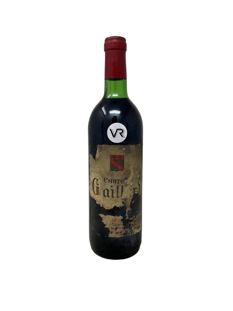 Chateau Gaillard - 1976 - St Emilion - Rarest Wines