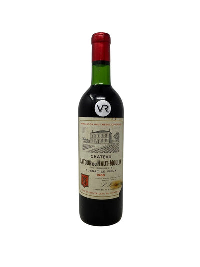 Chateau Latour du Haut Moulin - 1968 - Fronsac - Rarest Wines