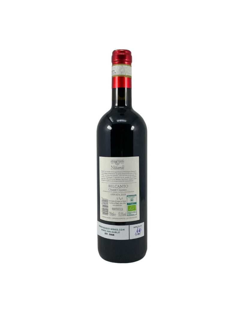 Chianti Classico "Belcanto" - 2018 - Nittardi - Rarest Wines