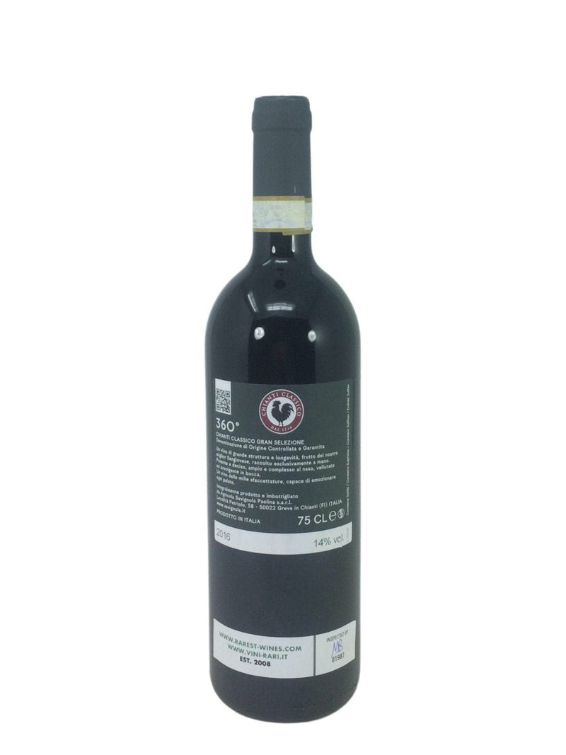 Chianti Classico Gran Selezione "360°" - 2016 - Azienda Agricola Savignola - Rarest Wines