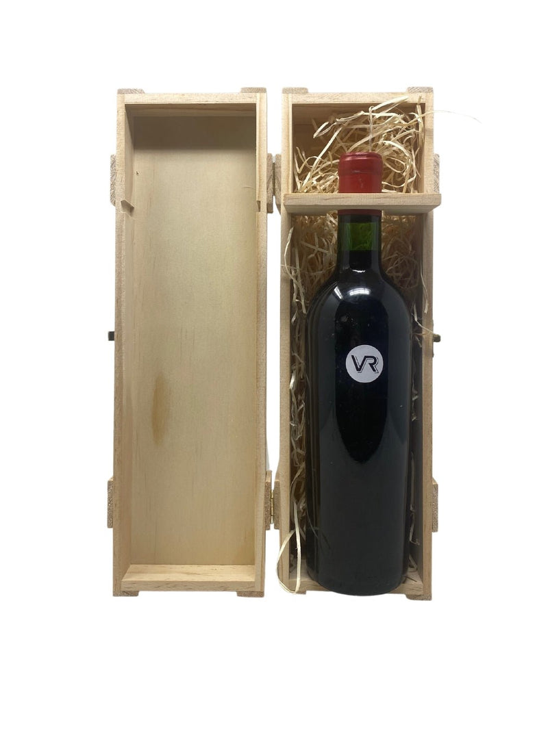 Wooden gift box for 1 bottle (empty) - Rarest Wines