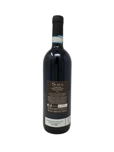 Sangiovese "Cortona" - 2012 - Surus - Rarest Wines